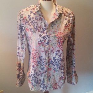 Men's Perry Ellis slim fit button down shirt EUC